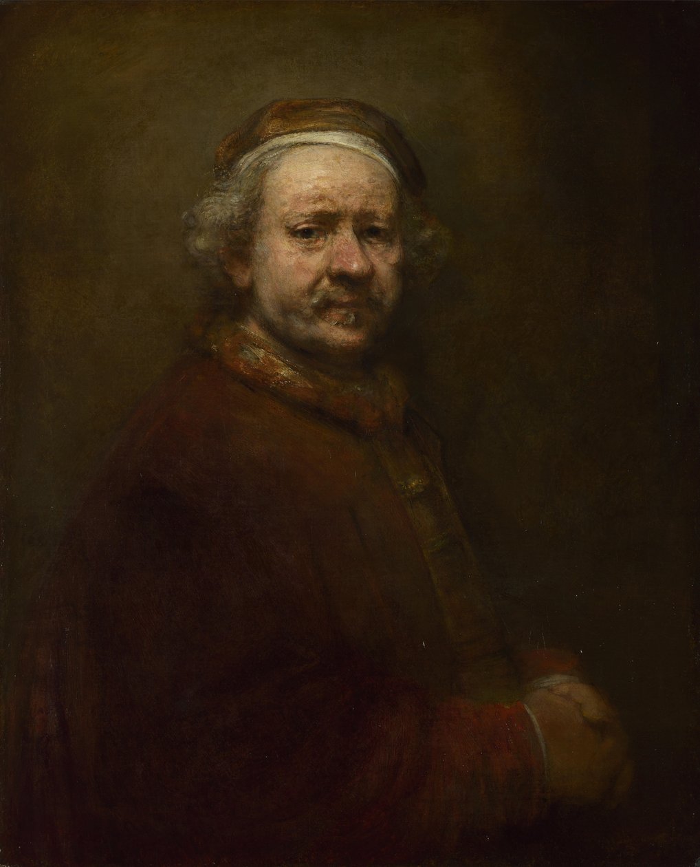 Autoportrét ve věku 63 let, 1669 od Rembrandt van Rijn