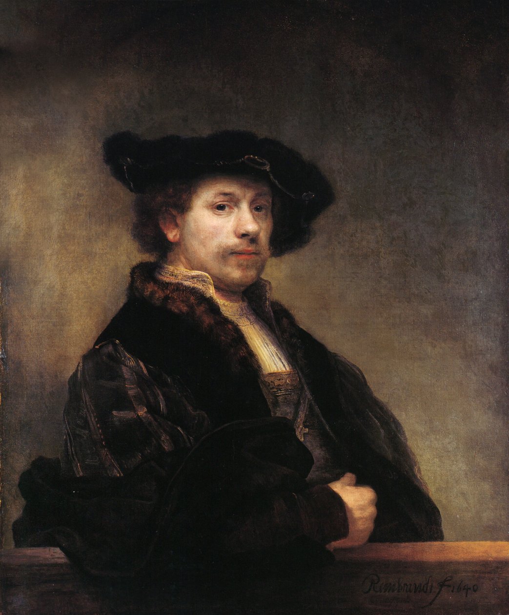 Autoportrét od Rembrandt van Rijn