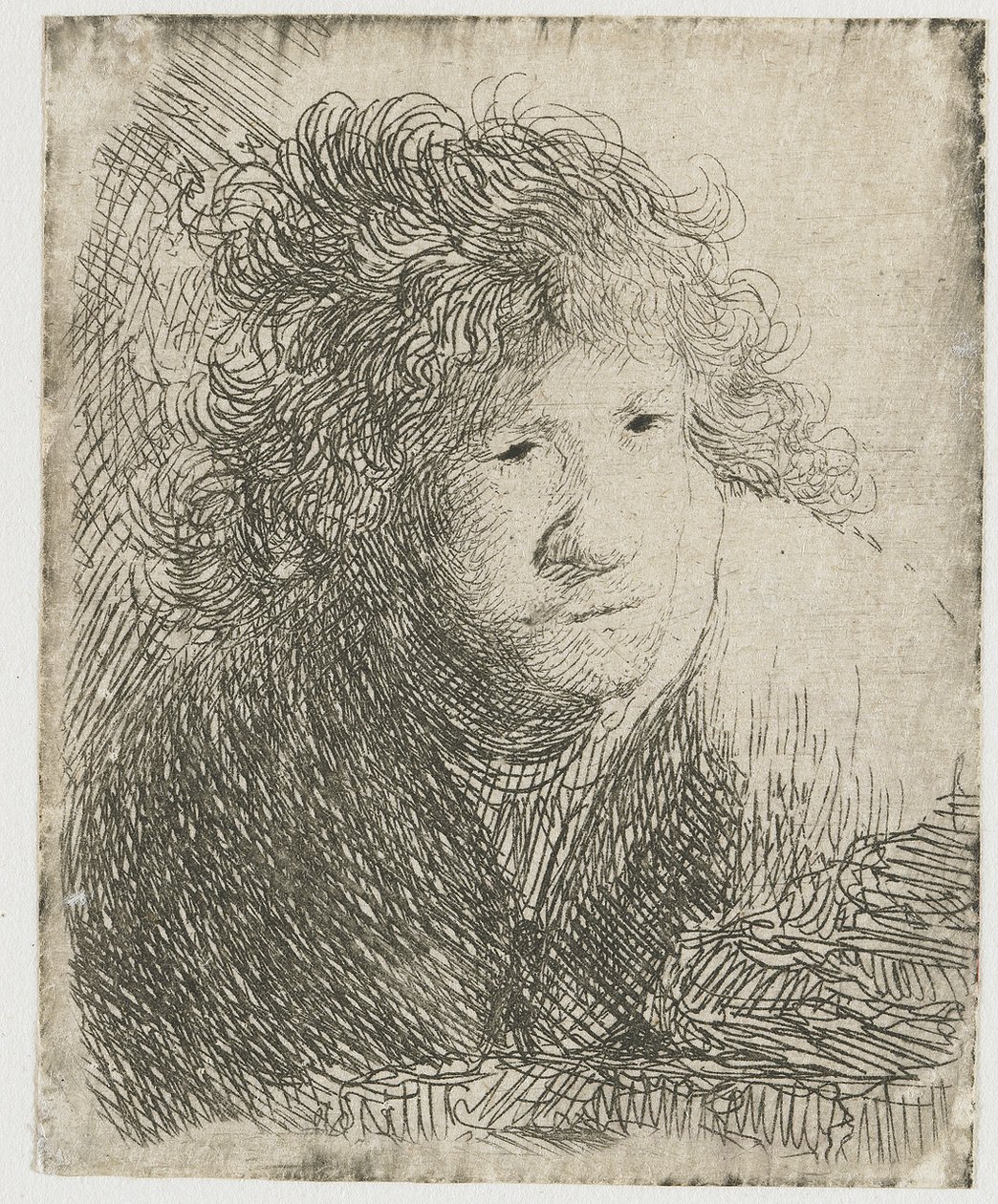 Autoportrét od Rembrandt van Rijn