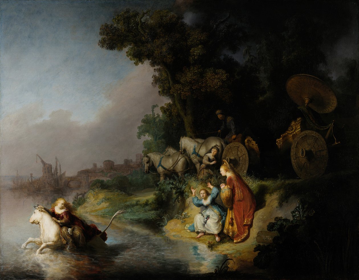 Únos Evropy od Rembrandt van Rijn