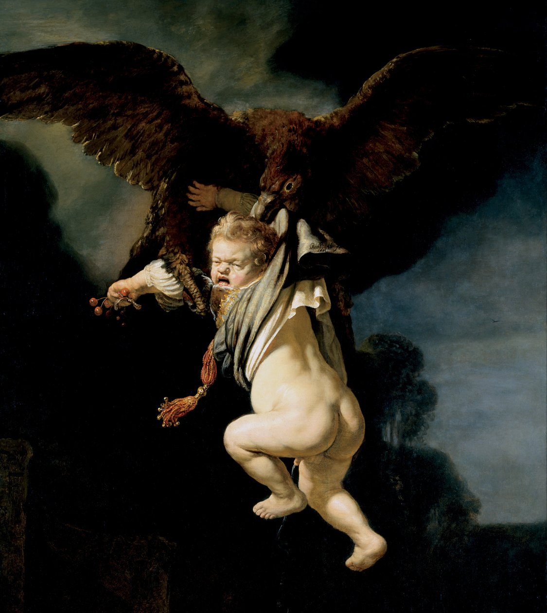 Únos Ganymeda od Rembrandt van Rijn