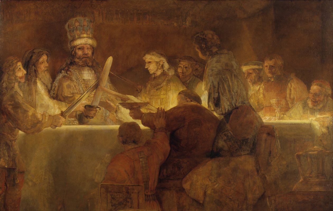 Spiknutí Batavianů pod Claudius Civilis od Rembrandt van Rijn