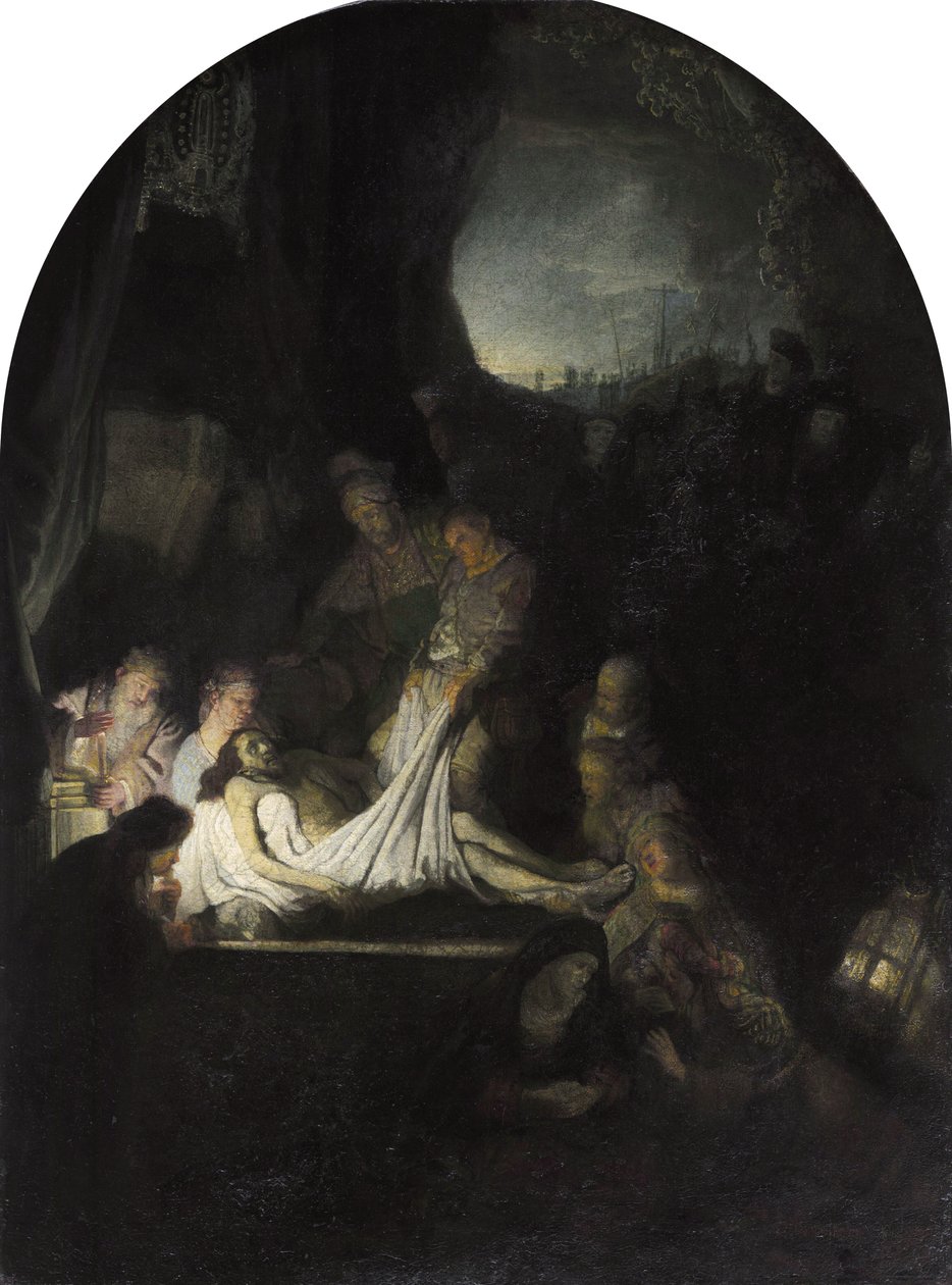 Pohřeb od Rembrandt van Rijn