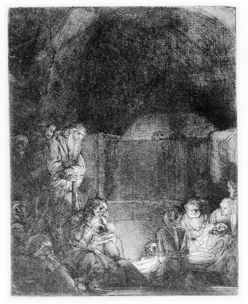 The Entombment, c.1654 od Rembrandt van Rijn