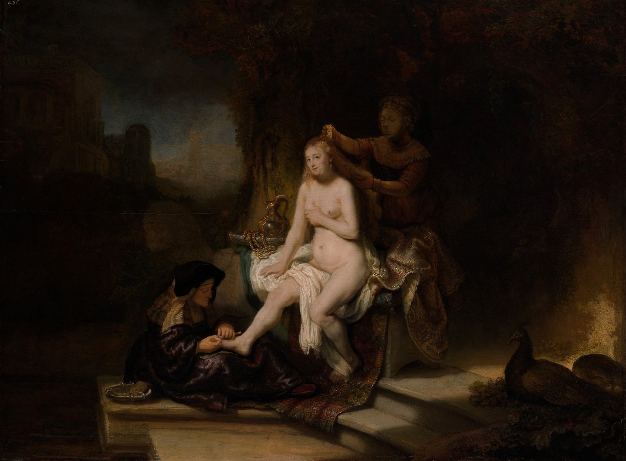 Toaleta z Betsabé od Rembrandt van Rijn