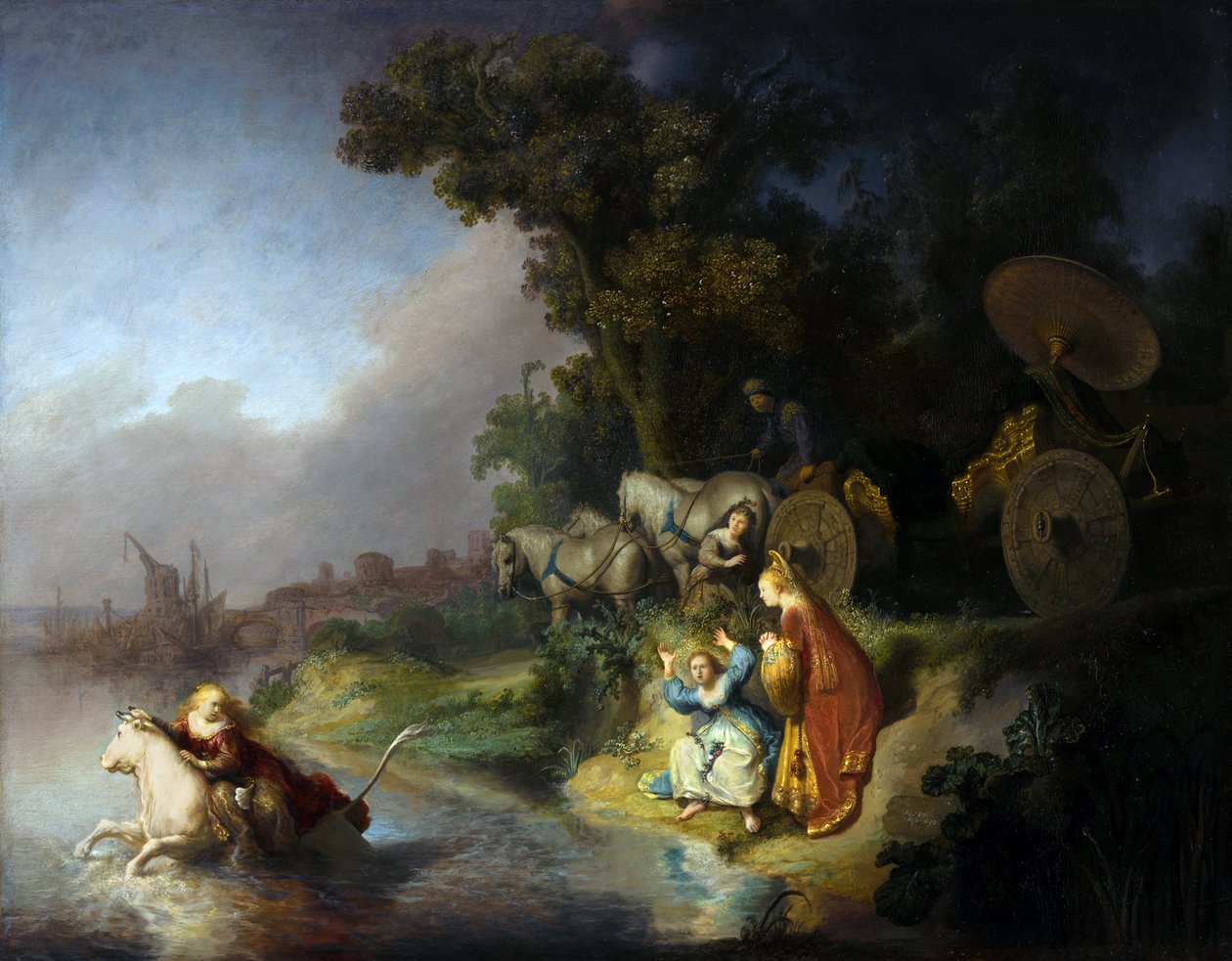 Únos Evropy od Rembrandt van Rijn