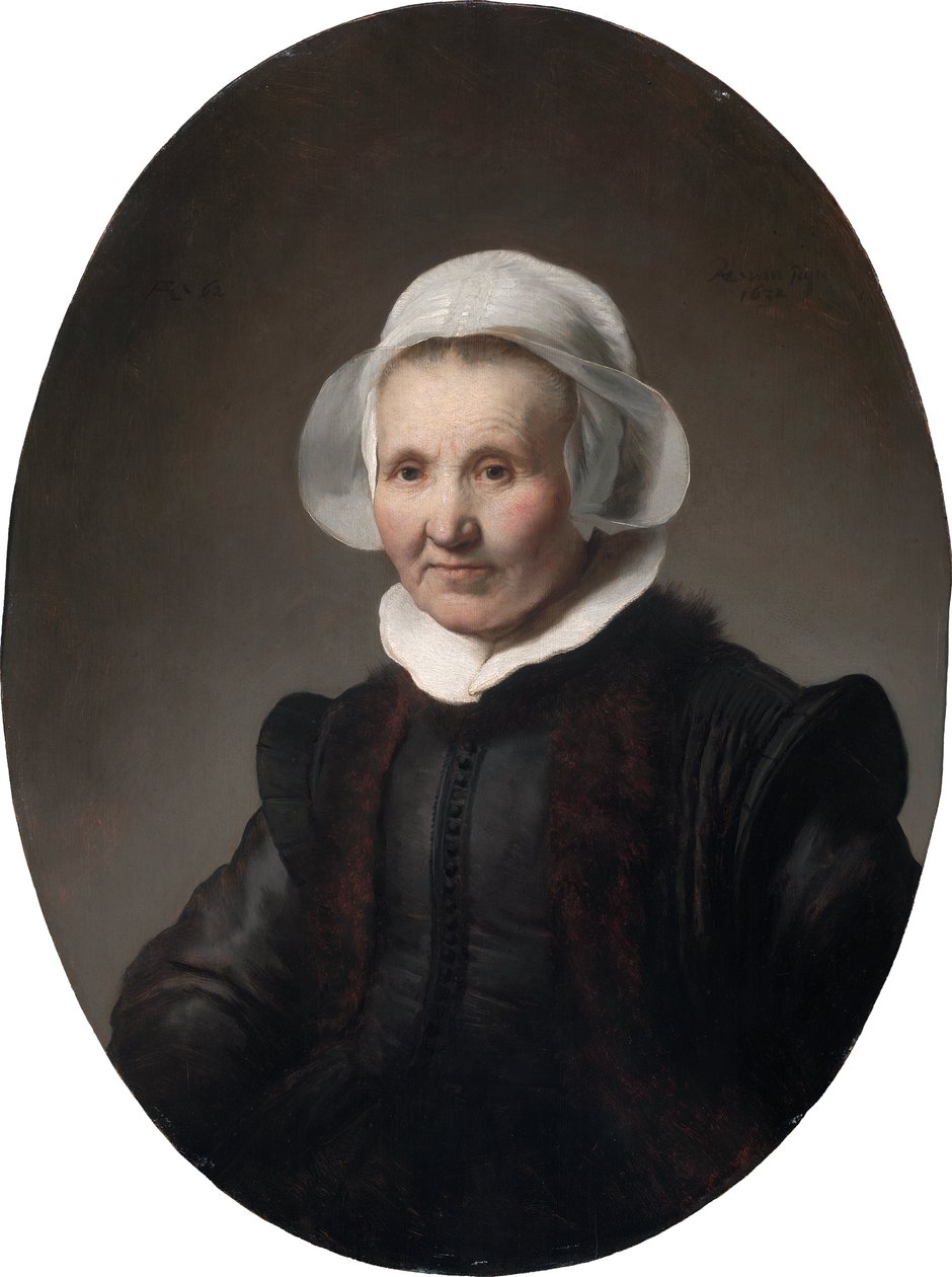 Portrét Aeltje Petersdr Uylenburghové od Rembrandt