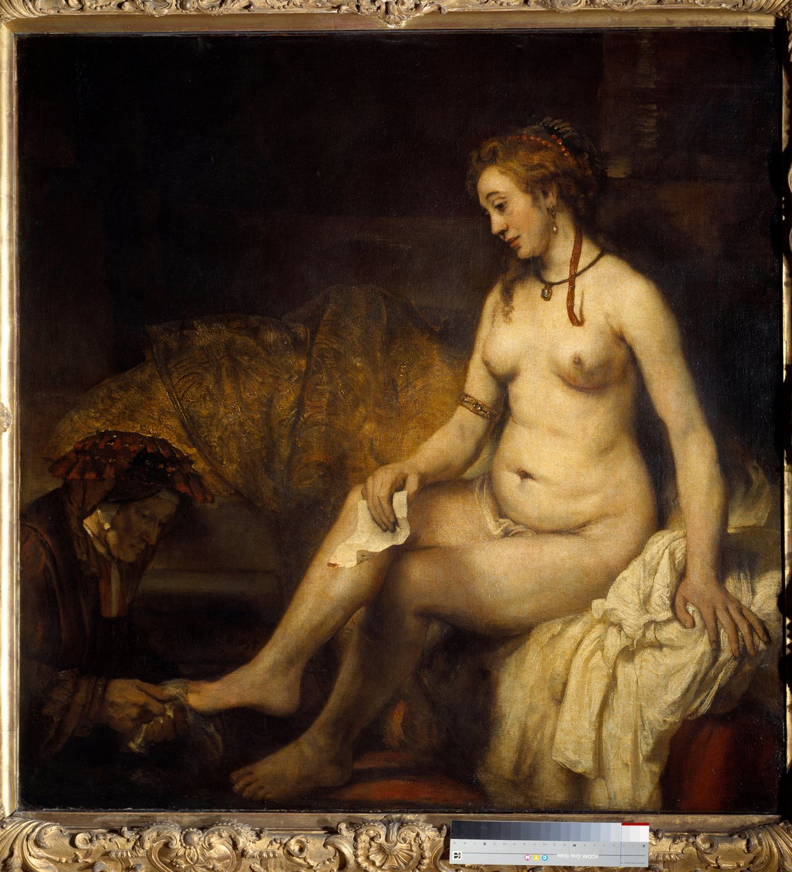 Bathsheba ve vaně od Rembrandt Harmensz. van Rijn