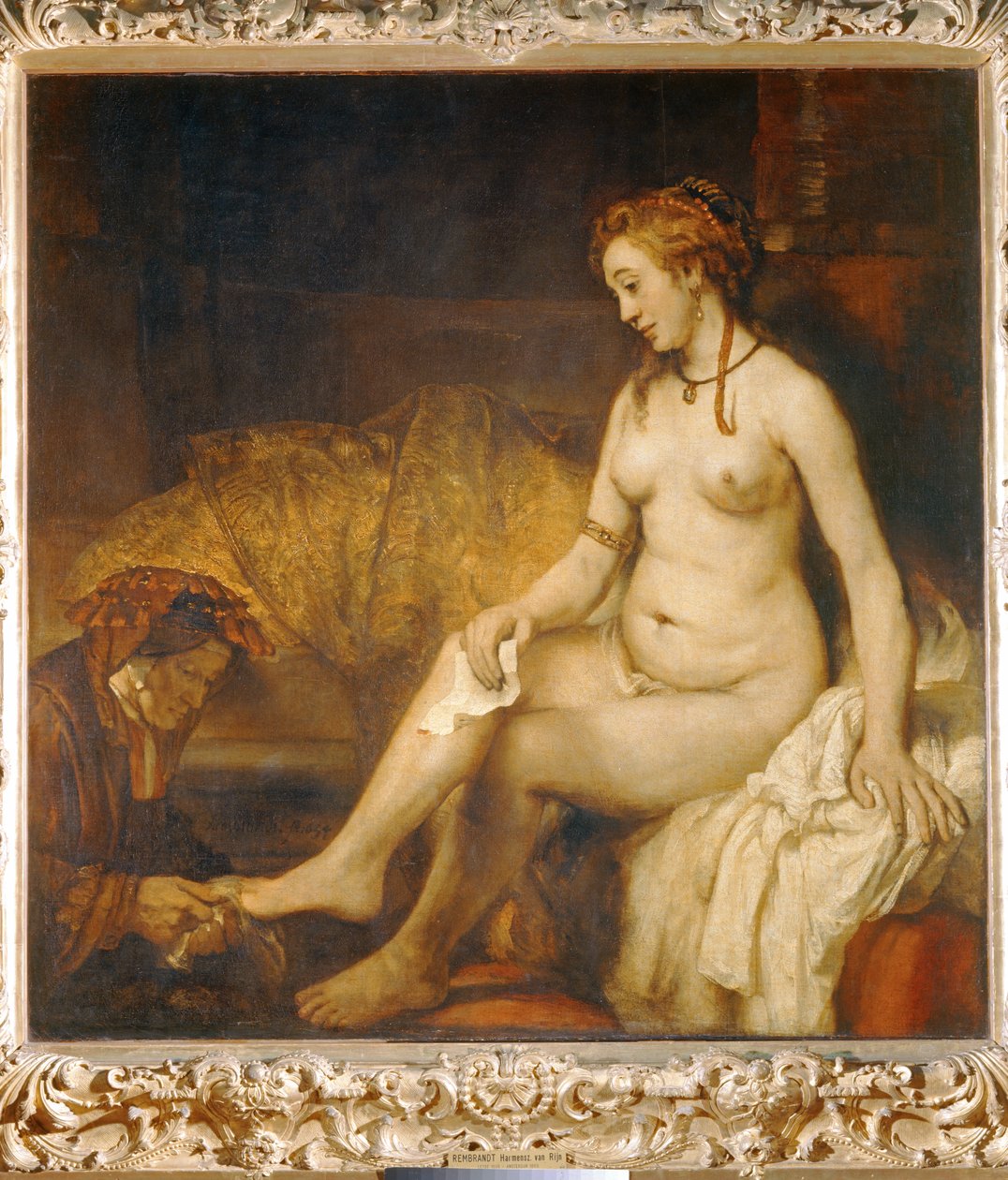 Batšeba ve vaně... od Rembrandt Harmensz. van Rijn