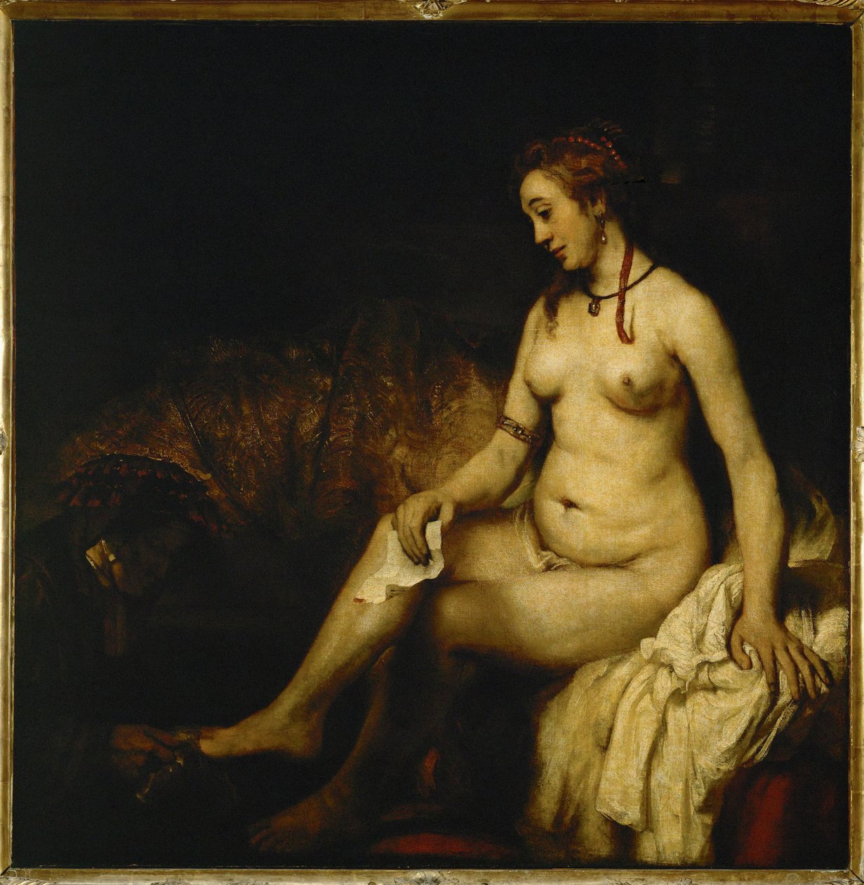 Batšeba ve vaně... od Rembrandt Harmensz. van Rijn