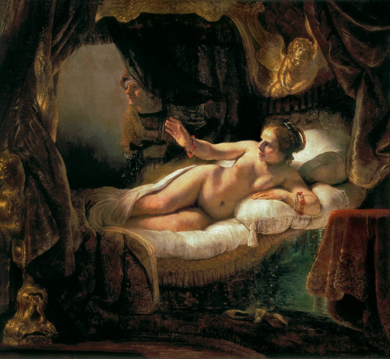 Danae od Rembrandt van Rijn