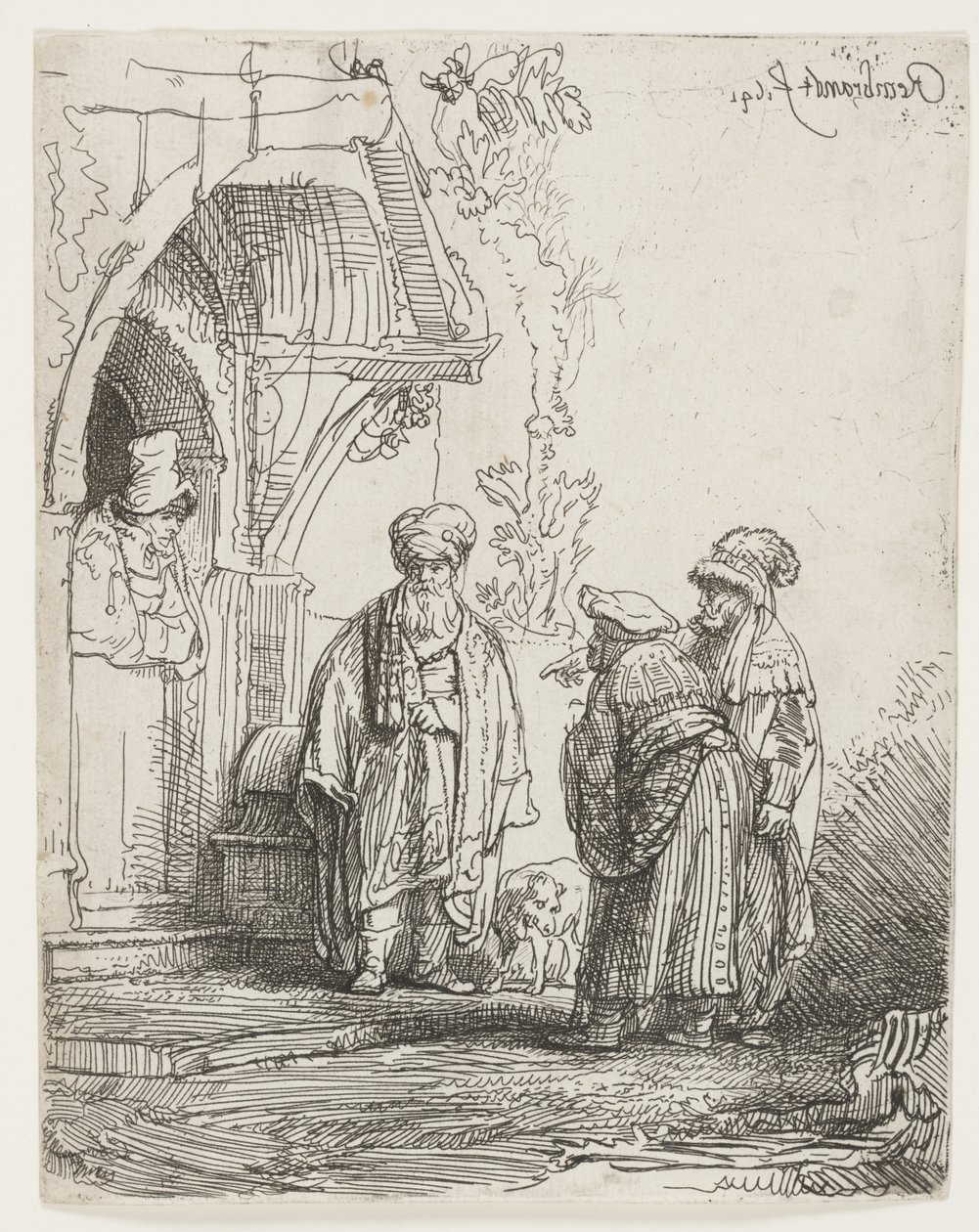 Jakuba a Lábana od Rembrandt van Rijn