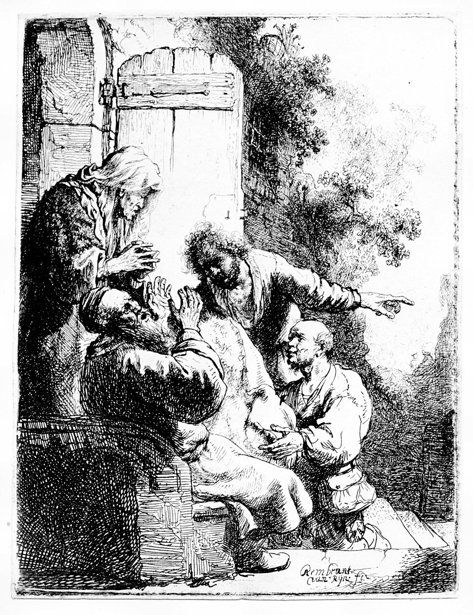  od Rembrandt Harmensz. van Rijn