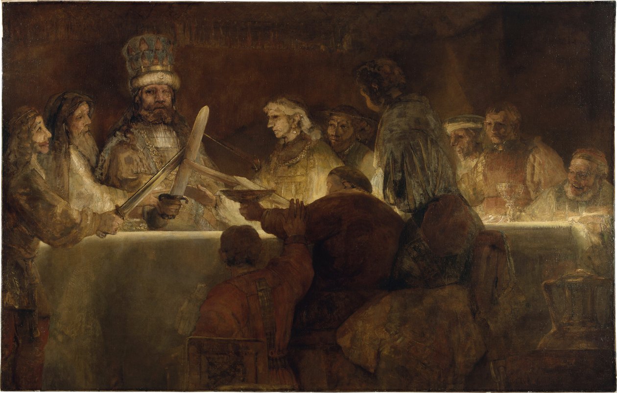 Revolte de Claude Civilis (Claudius Civilis, Gaius Julius Civilis od Rembrandt van Rijn