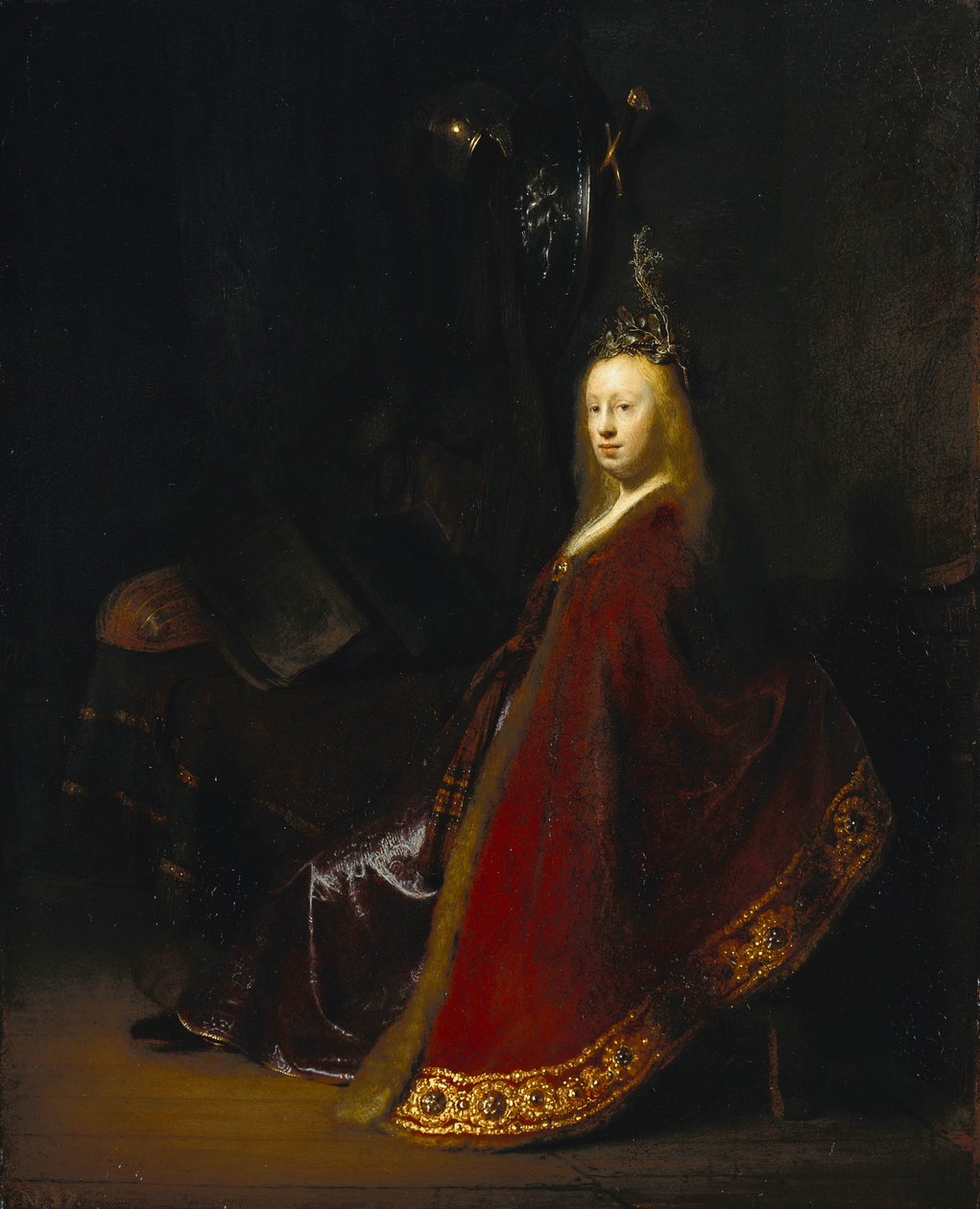 Minerva, 1631 od Rembrandt van Rijn