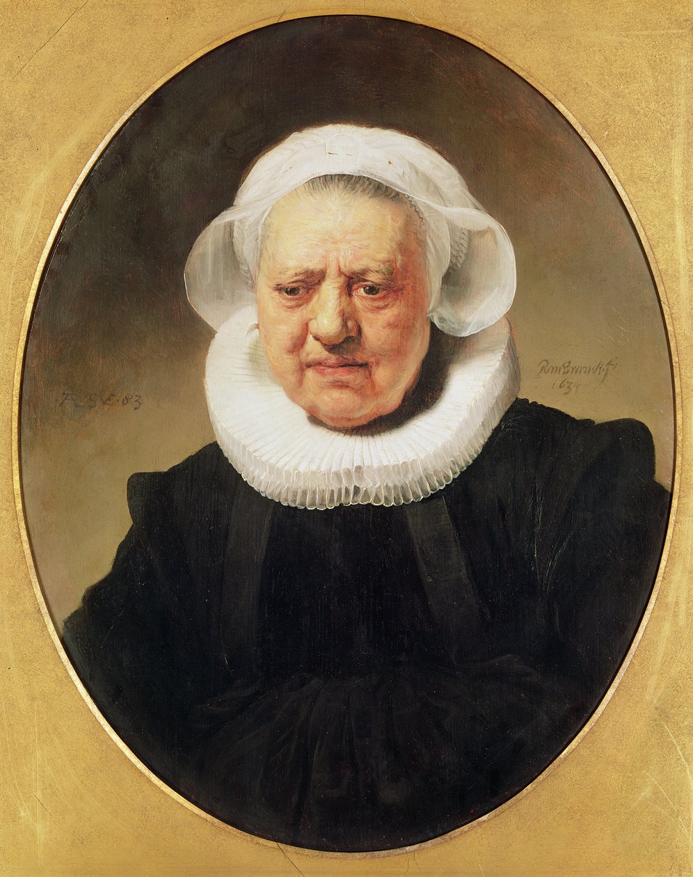 Portrét Aechje Claesdar od Rembrandt van Rijn
