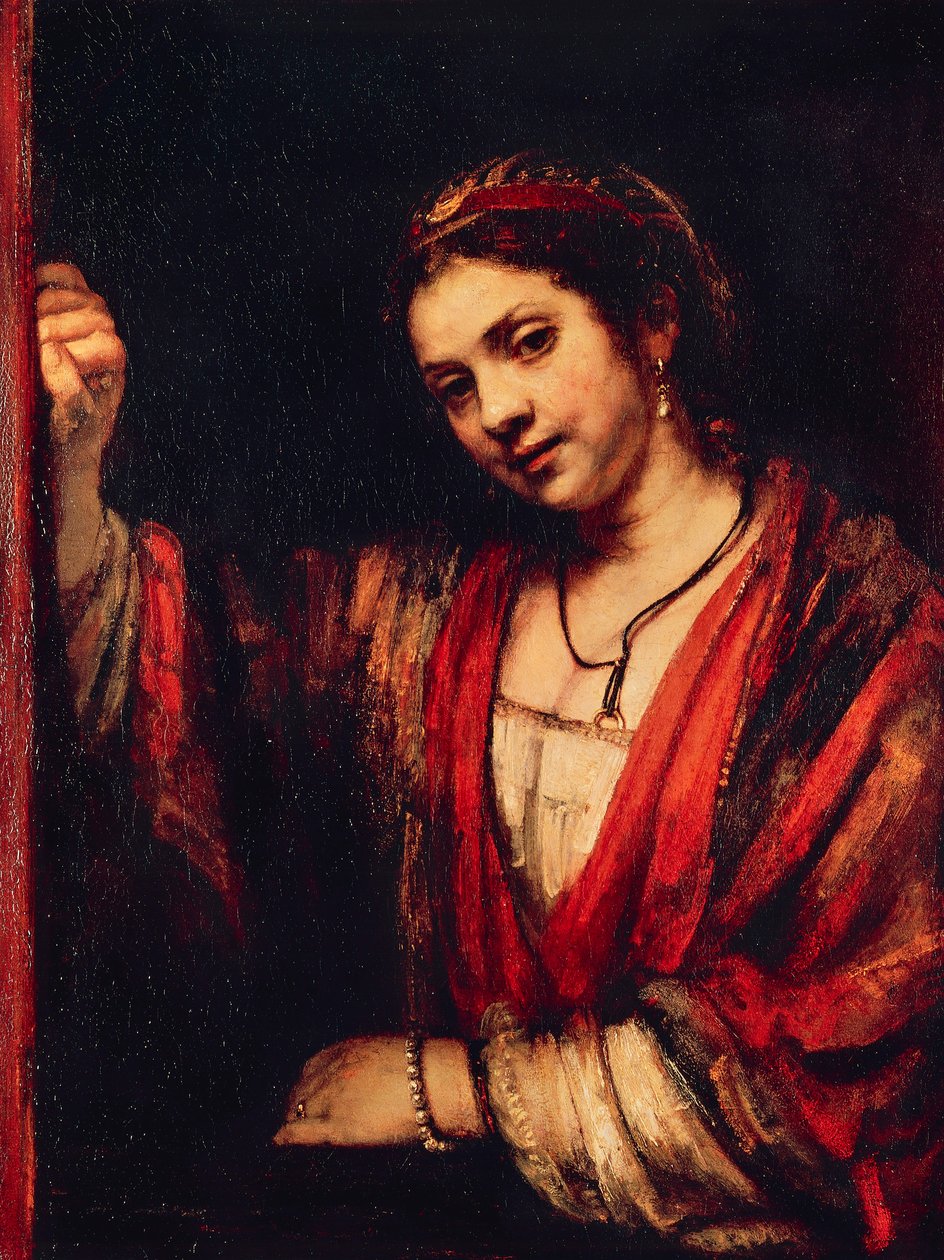 Portrét Hendrickje Stoffelse od Rembrandt Harmensz. van Rijn