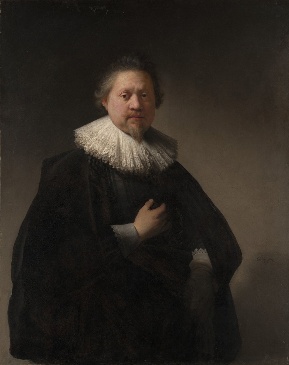 Portrét muže, pravděpodobně člena rodiny Van Beresteyn od Rembrandt van Rijn