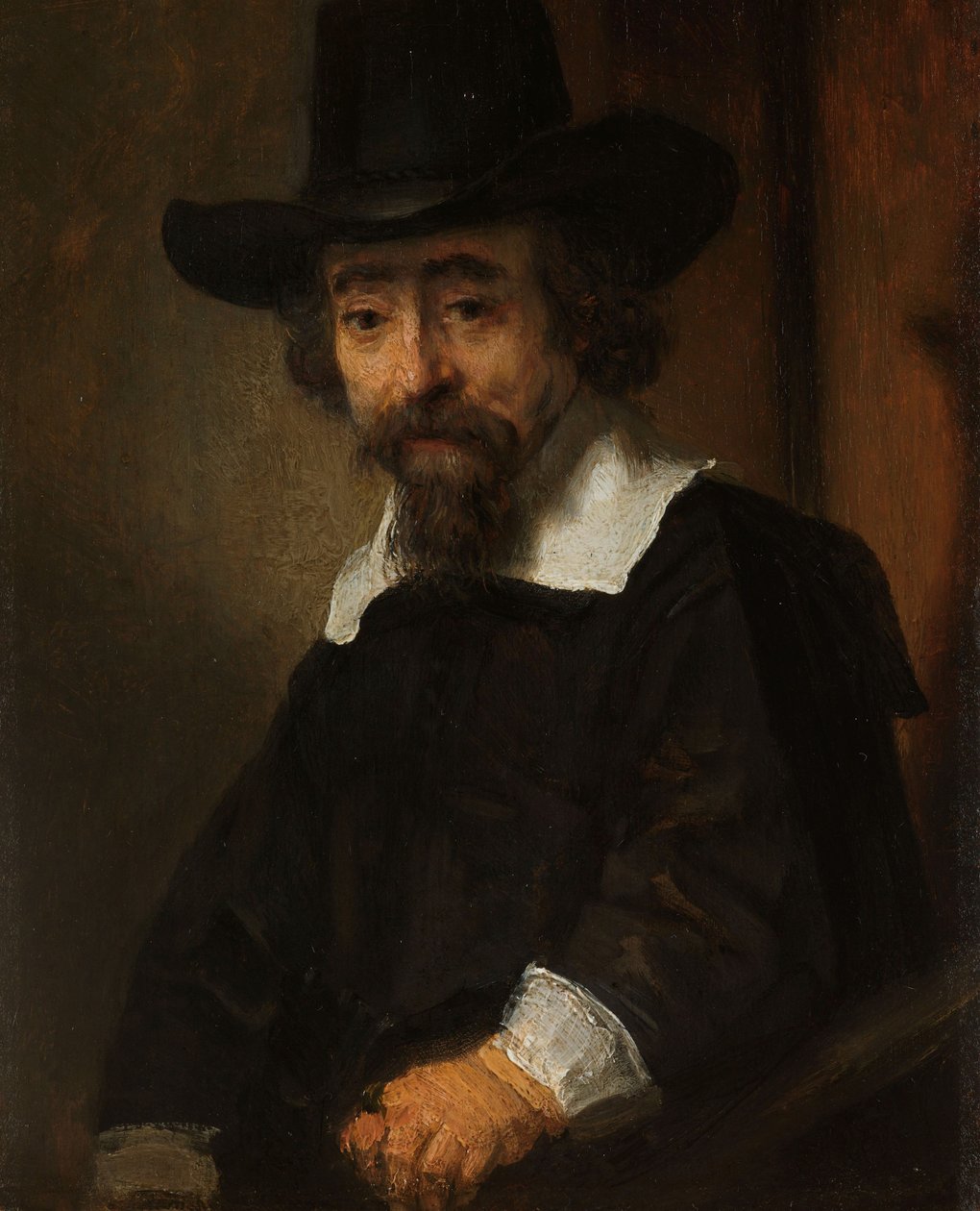 Portrét muže, považovaný za Dr. Ephraïma Buena od Rembrandt van Rijn