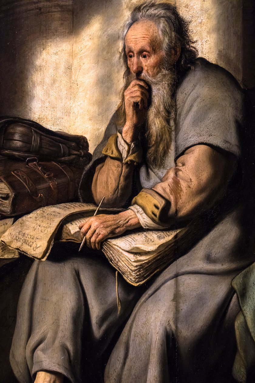 Svatý Pavel ve vězení od Rembrandt Harmensz. van Rijn