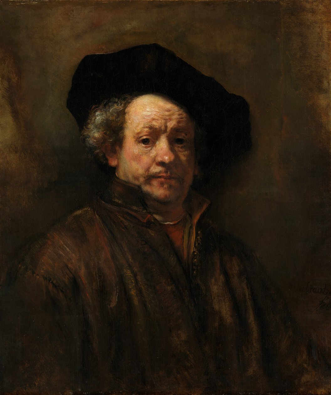 Autoportrét od Rembrandt van Rijn