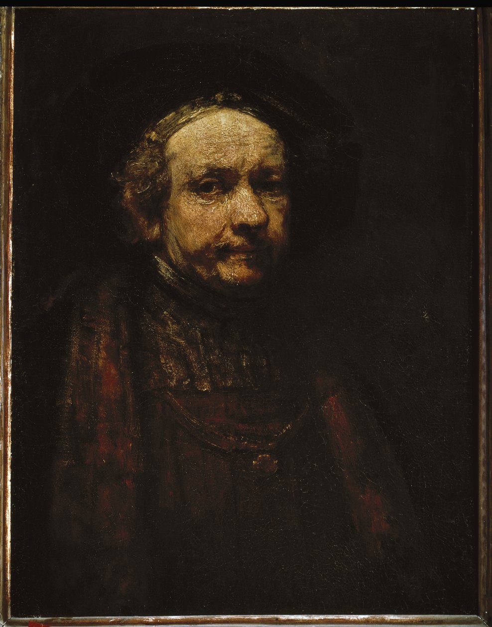Autoportrét. (olej na plátně od Rembrandt van Rijn