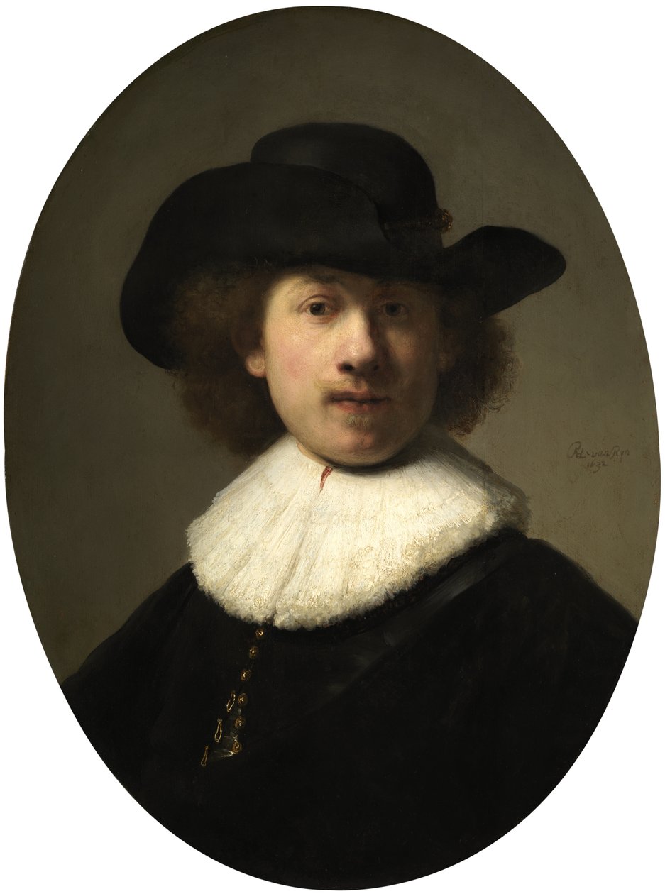 Autoportrét od Rembrandt Harmensz. van Rijn