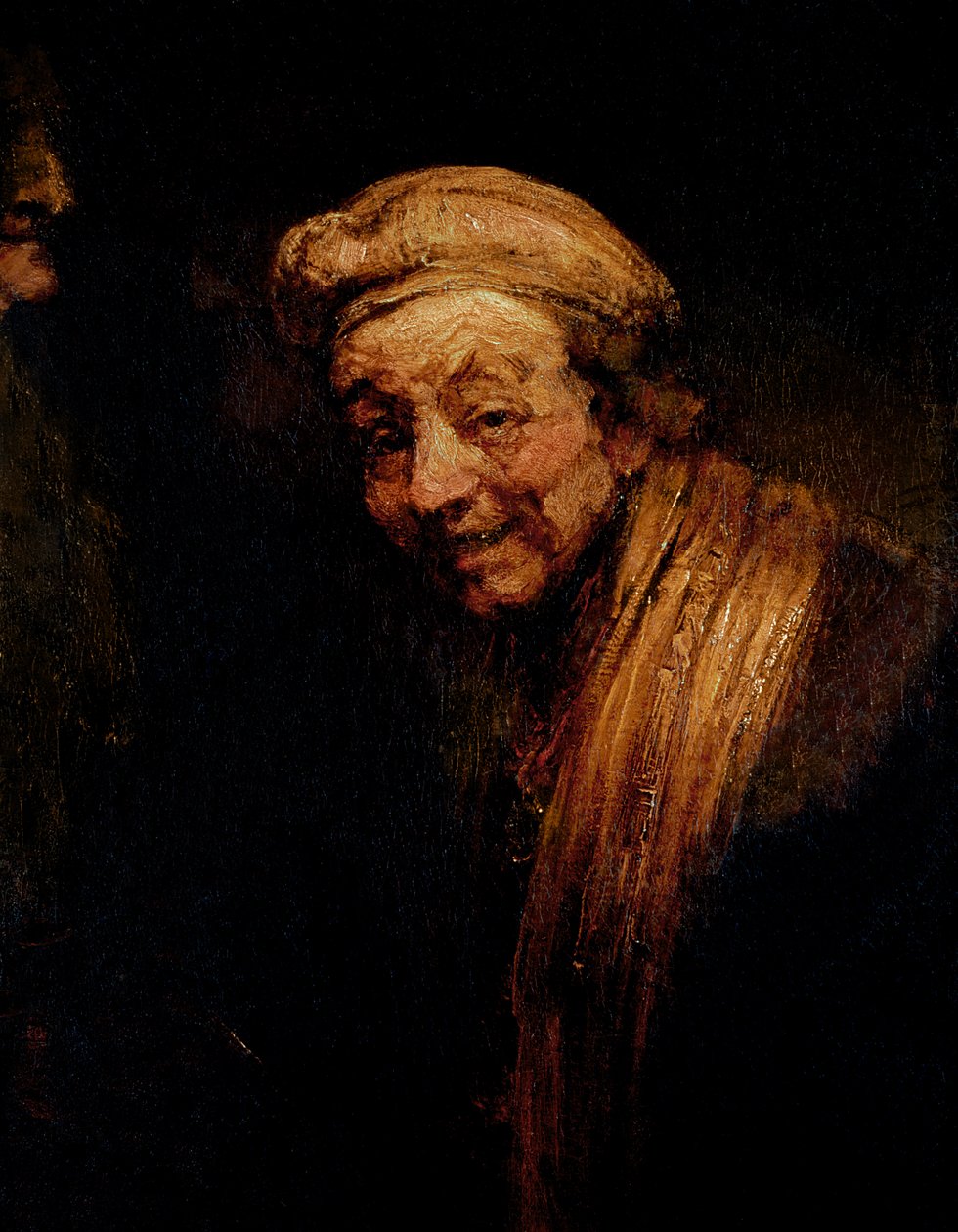 Autoportrét, cca 1668-9 (olej na plátně) od Rembrandt van Rijn