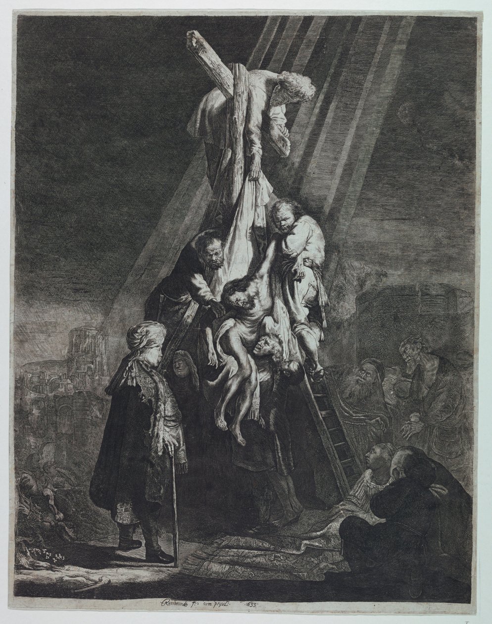 Sestup z kříže od Rembrandt van Rijn
