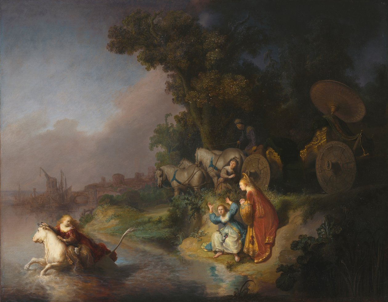 Únos Evropy od Rembrandt van Rijn