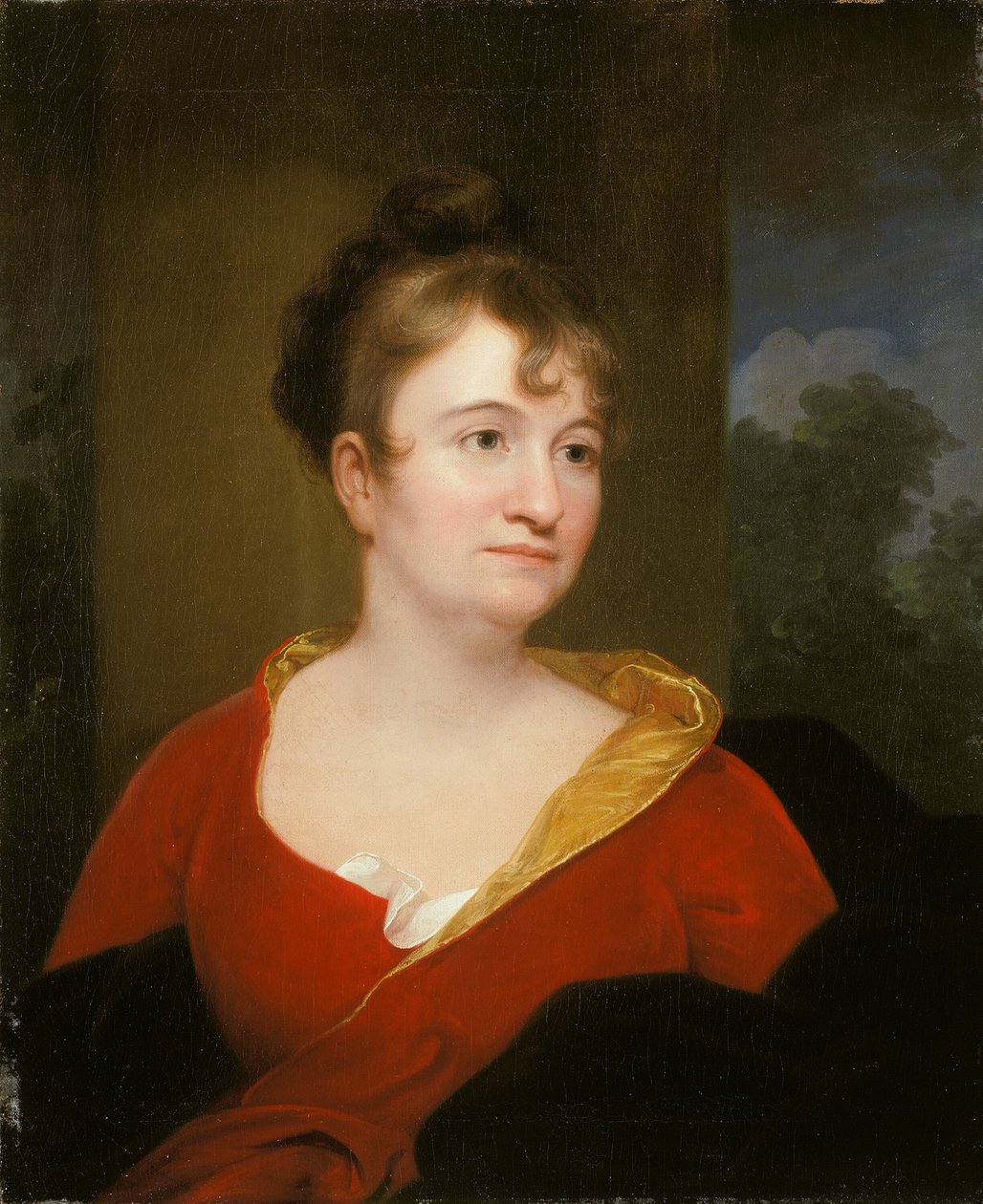 Abigail Inskeep Bradford, 18038. od Rembrandt Peale