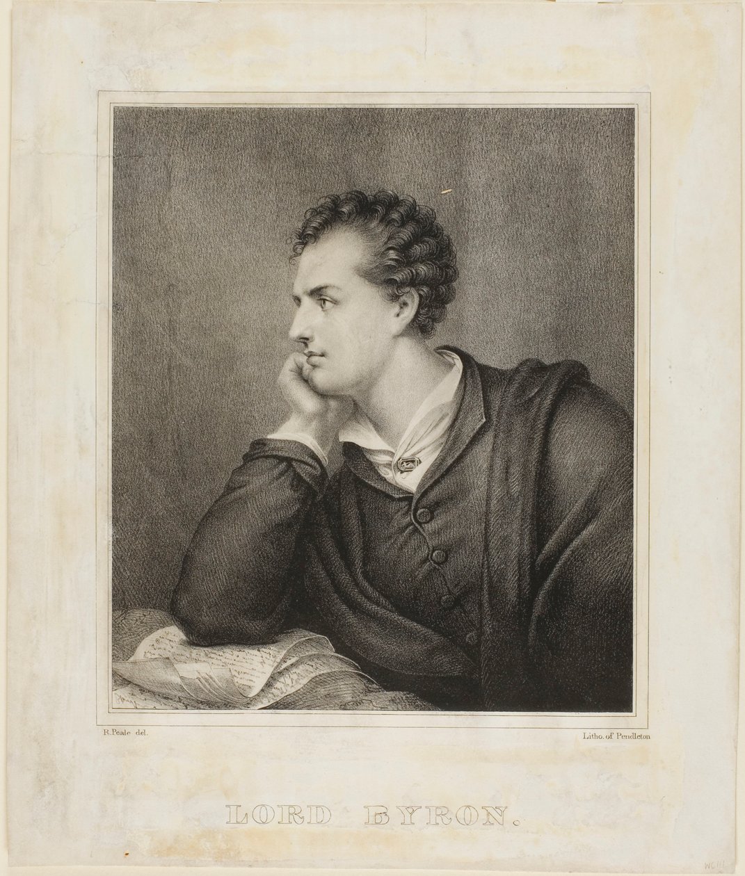 Lord Byron od Rembrandt Peale