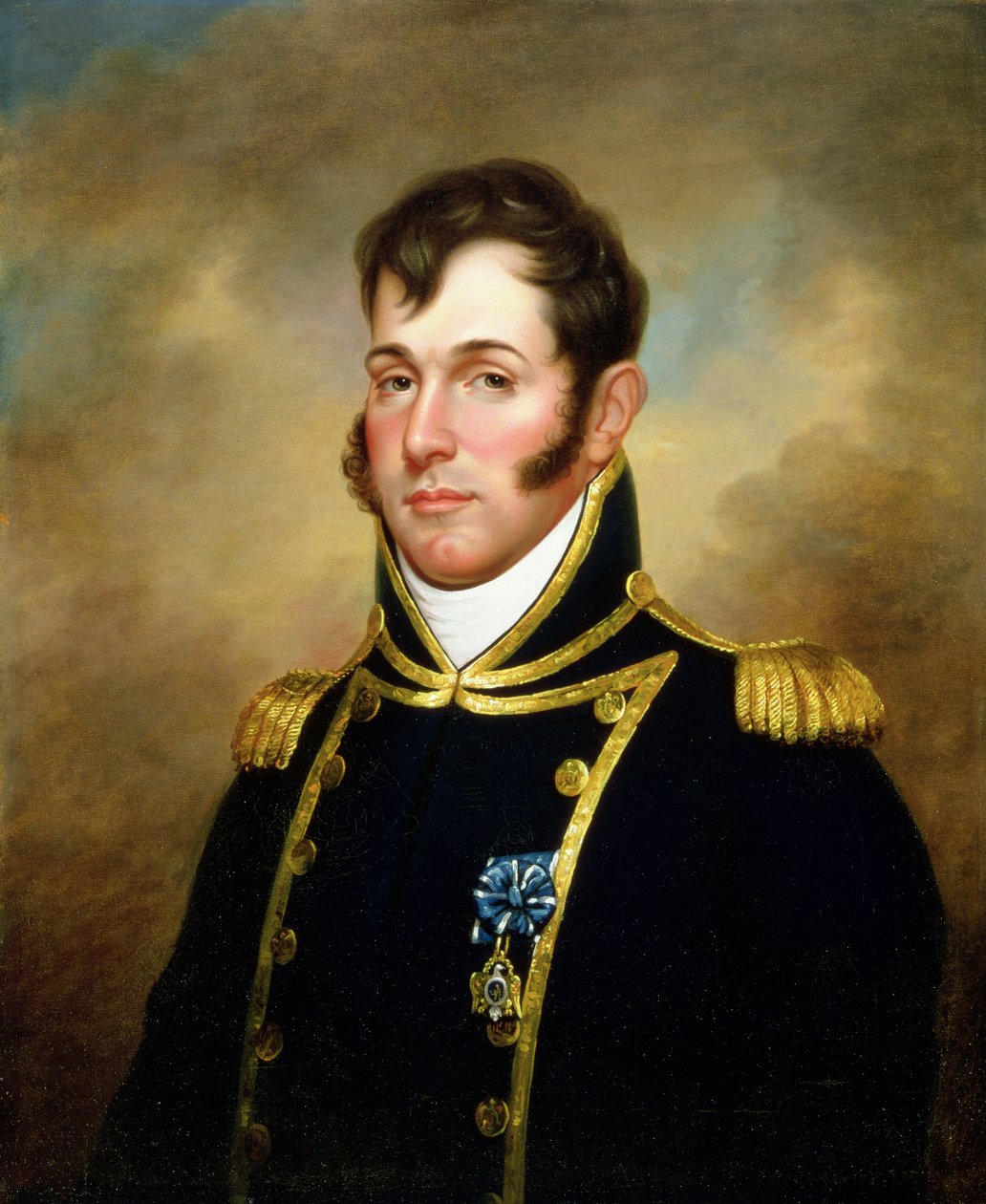 Oliver Hazard Perry (1785-1819), kolem 1813-14 od Rembrandt Peale