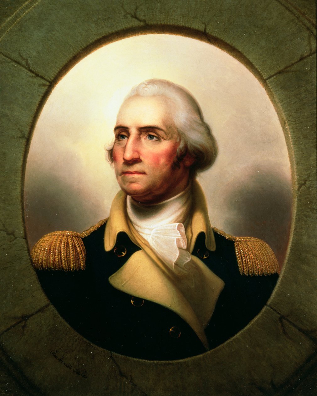 Portrét George Washingtona od Rembrandt Peale