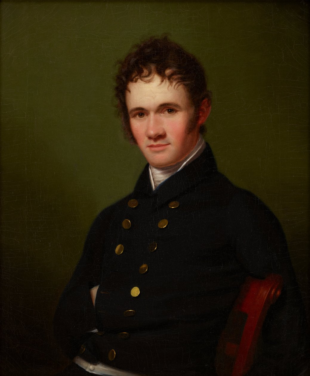 Portrét velitele Lewise Warringtona od Rembrandt Peale