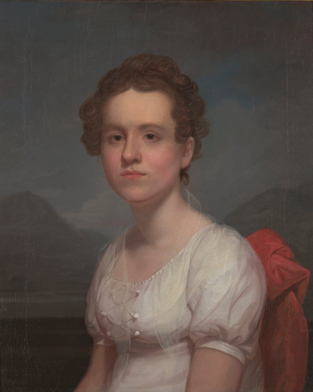 Portrét Helen Miller, paní Charles G. McLean, c.1806 (olej na plátně) od Rembrandt Peale