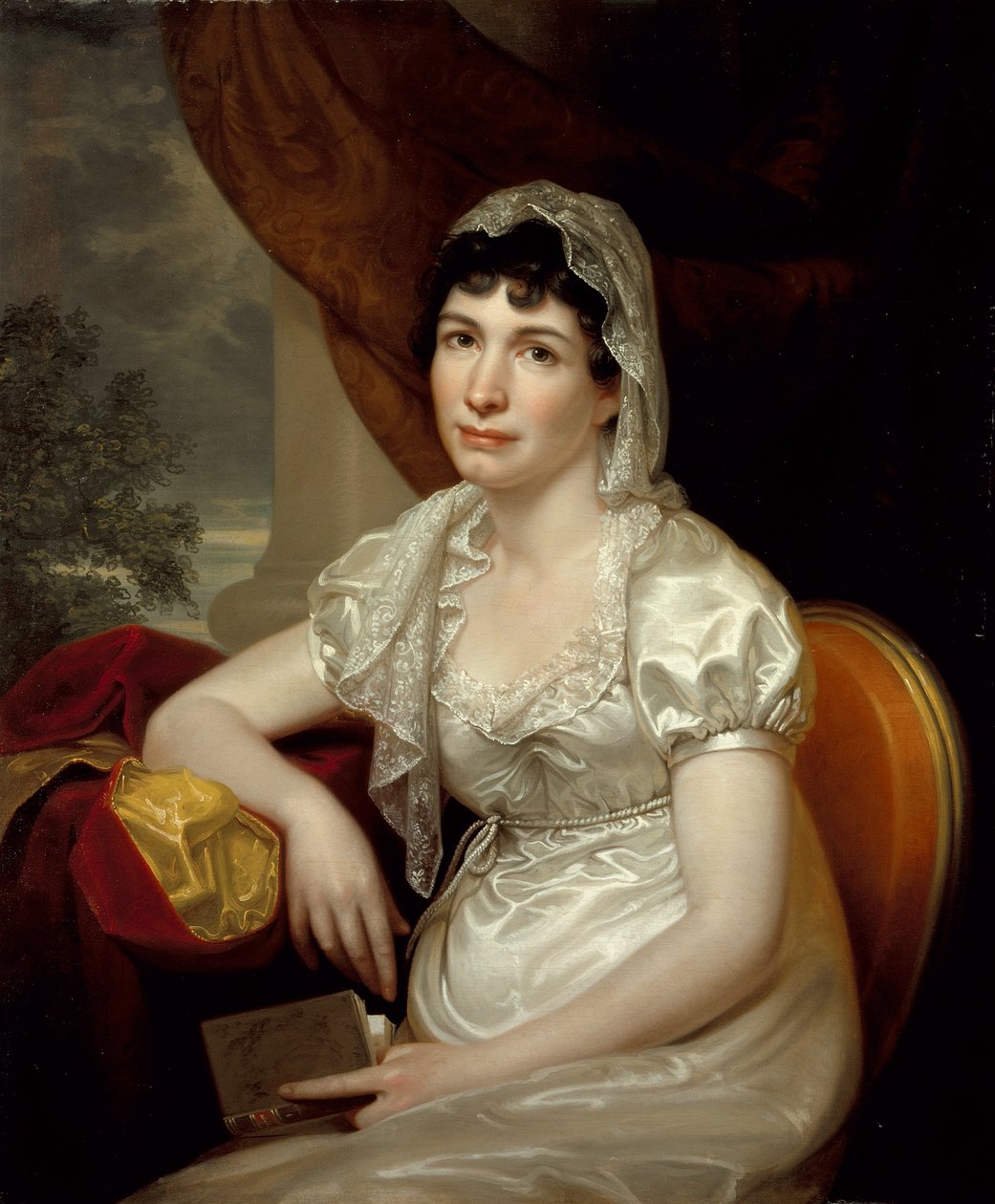 Portrét Jane Griffith Koch, kolem roku 1817 od Rembrandt Peale