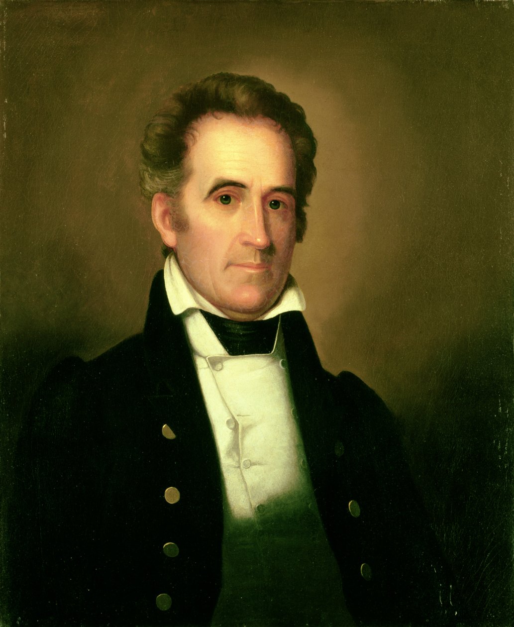 Portrét Richarda Mentora Johnsona od Rembrandt Peale