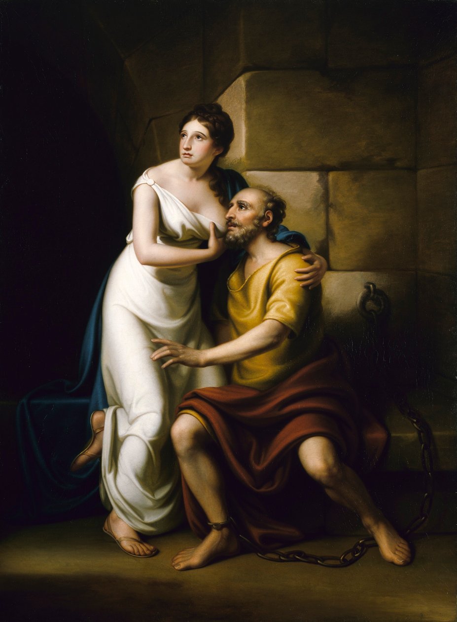 Římská dcera od Rembrandt Peale