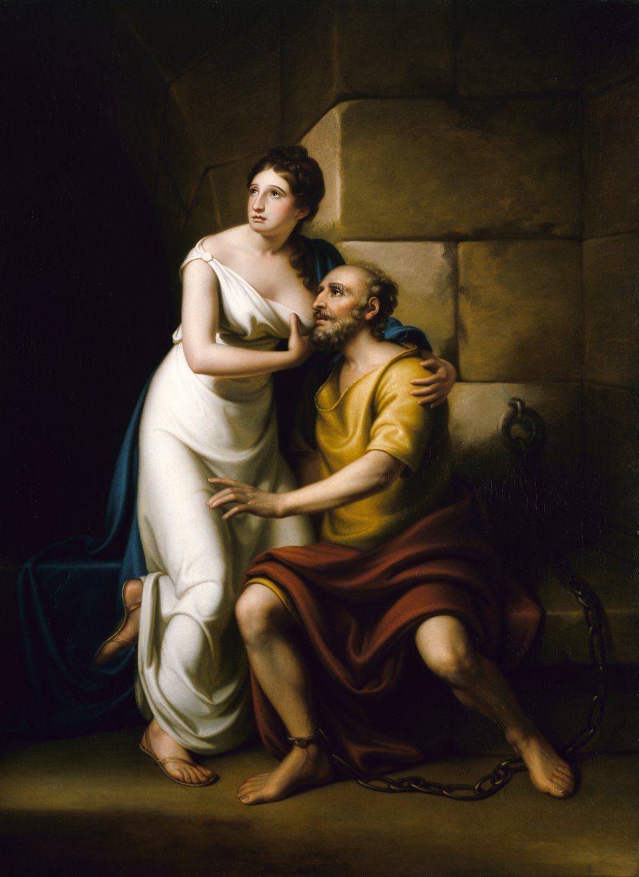 Římská dcera, 1811. od Rembrandt Peale