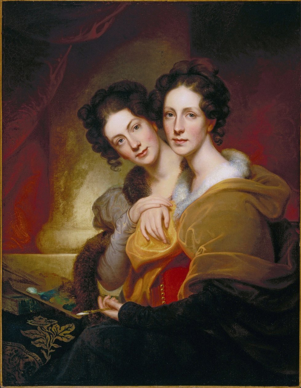 Sestry (Eleanor a Rosalba Peale) od Rembrandt Peale