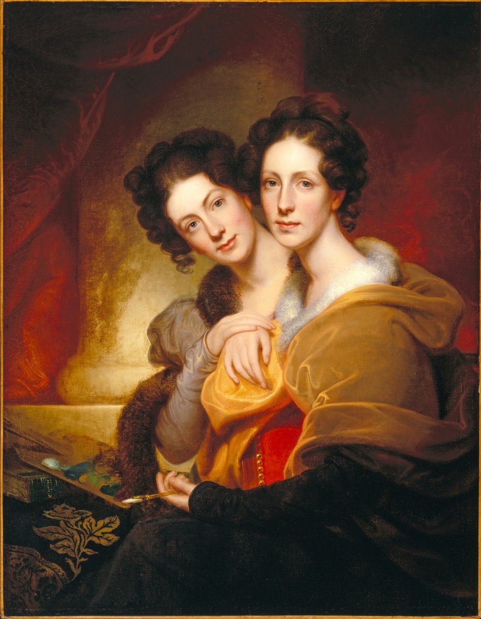 Sestry (Eleanor a Rosalba Peale) od Rembrandt Peale