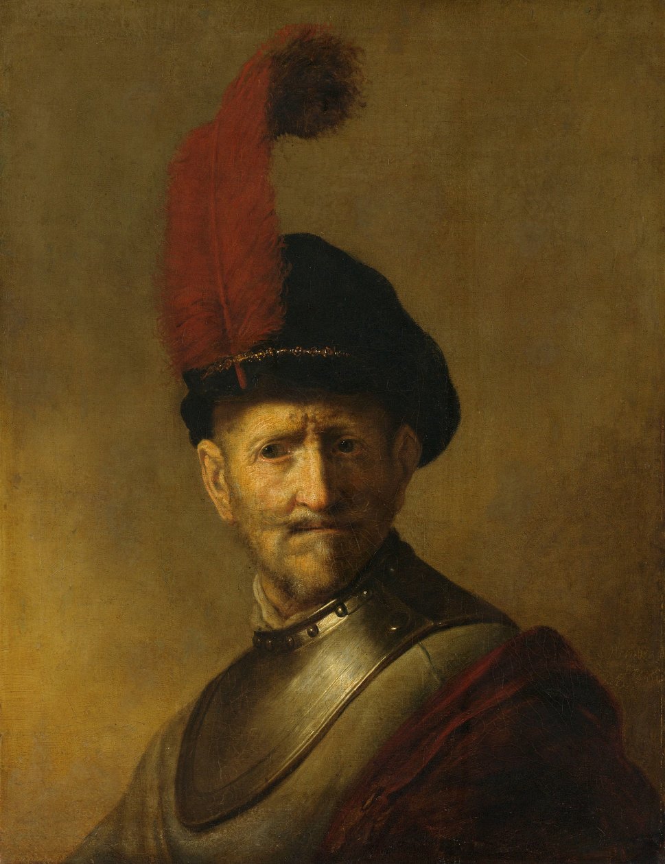 Portrét muže, snad Rembrandtova otce, Harmen Gerritsz van Rijn od Rembrandt van Rijn (copy after)