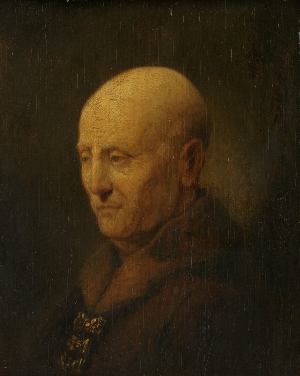 Portrét muže, možná Rembrandtova otce, Harmena Gerritsze van Rijna od Rembrandt van Rijn (copy after)