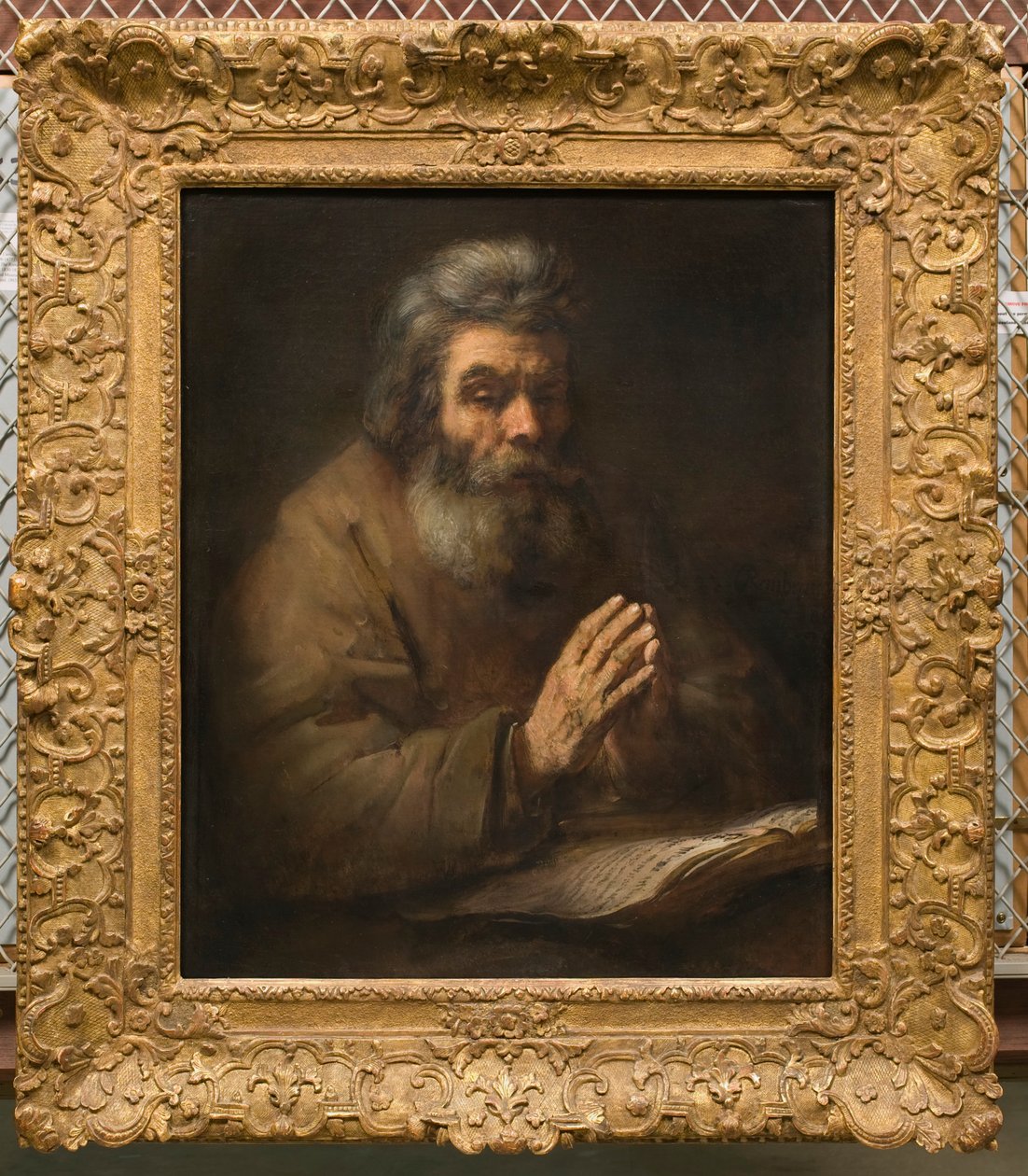 Vousatý muž s kloboukem, c. 1655-1660. od Rembrandt van Rijn