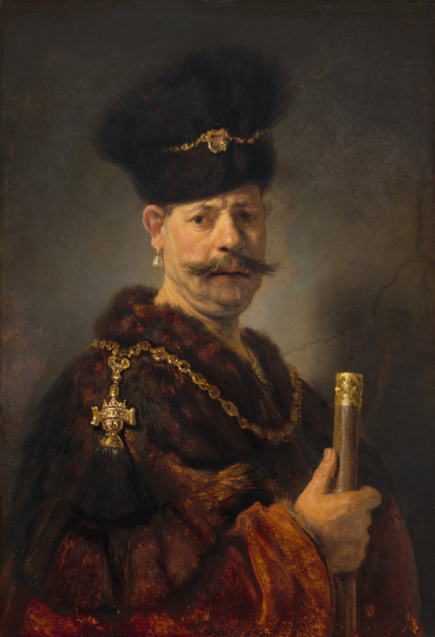 Polský šlechtic, 1637. od Rembrandt van Rijn