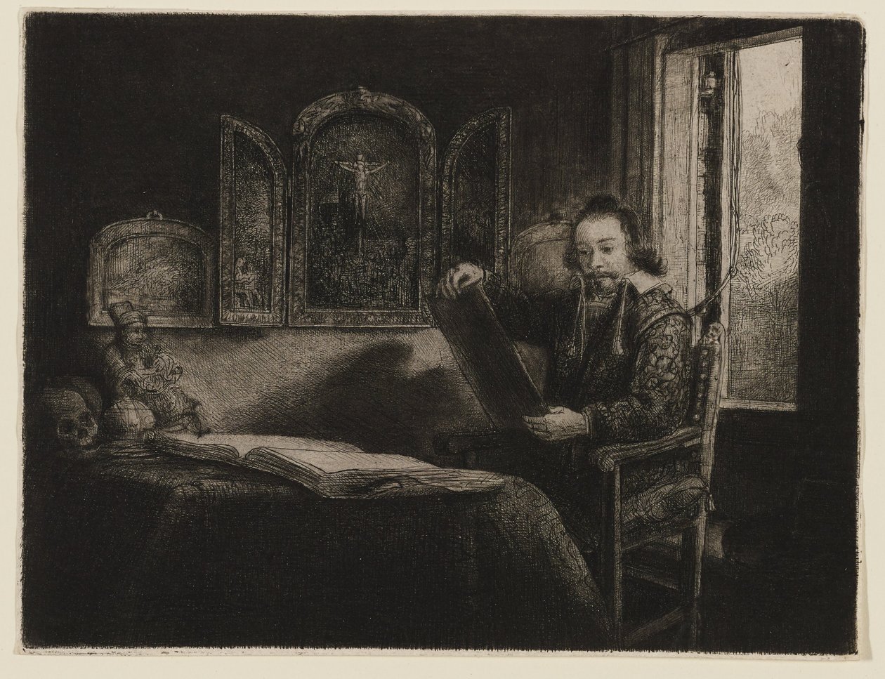 Abraham Francen od Rembrandt van Rijn