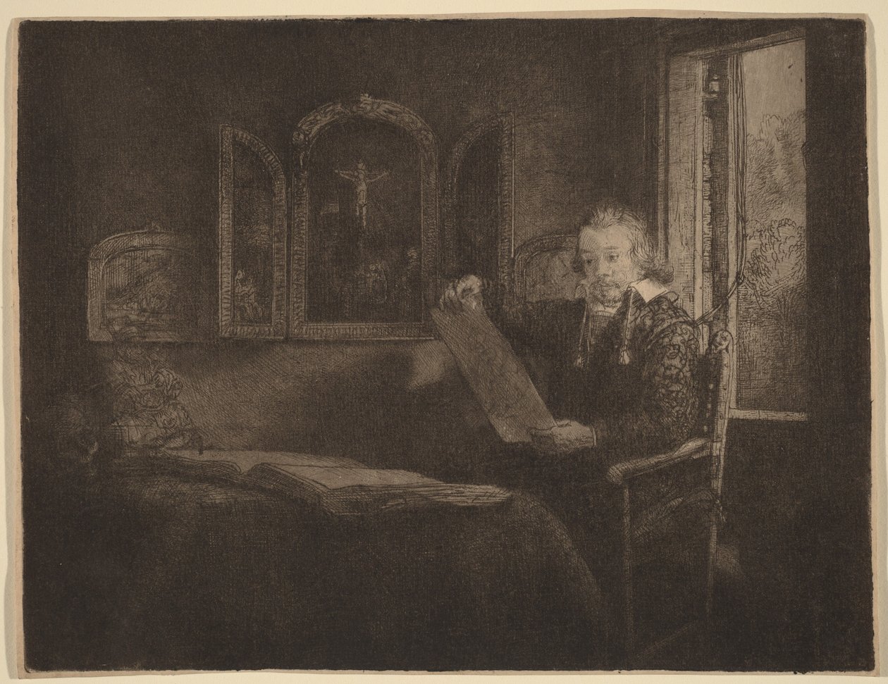 Abraham Francen od Rembrandt van Rijn