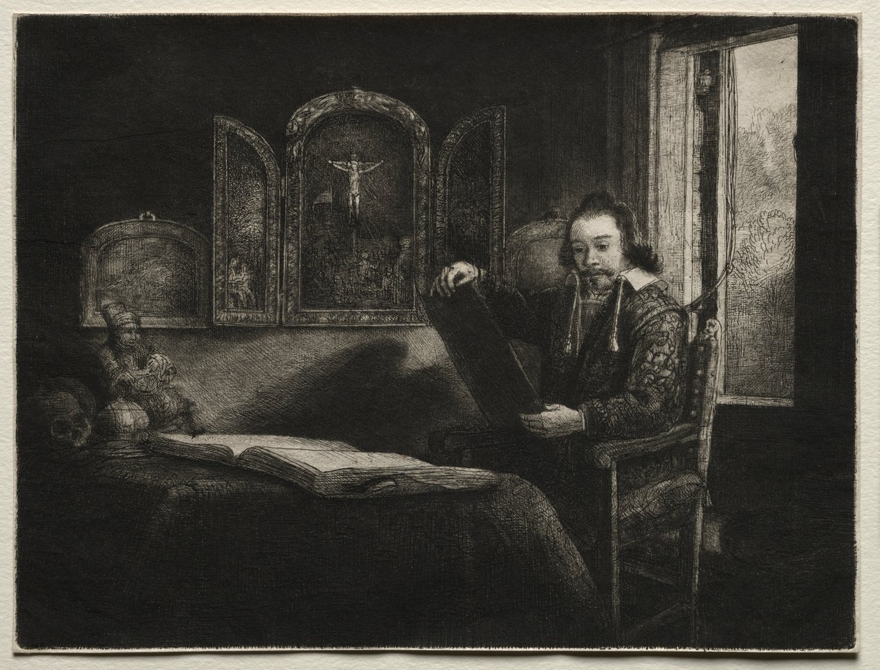 Abraham Francen, lékárník, c. 1657. od Rembrandt van Rijn