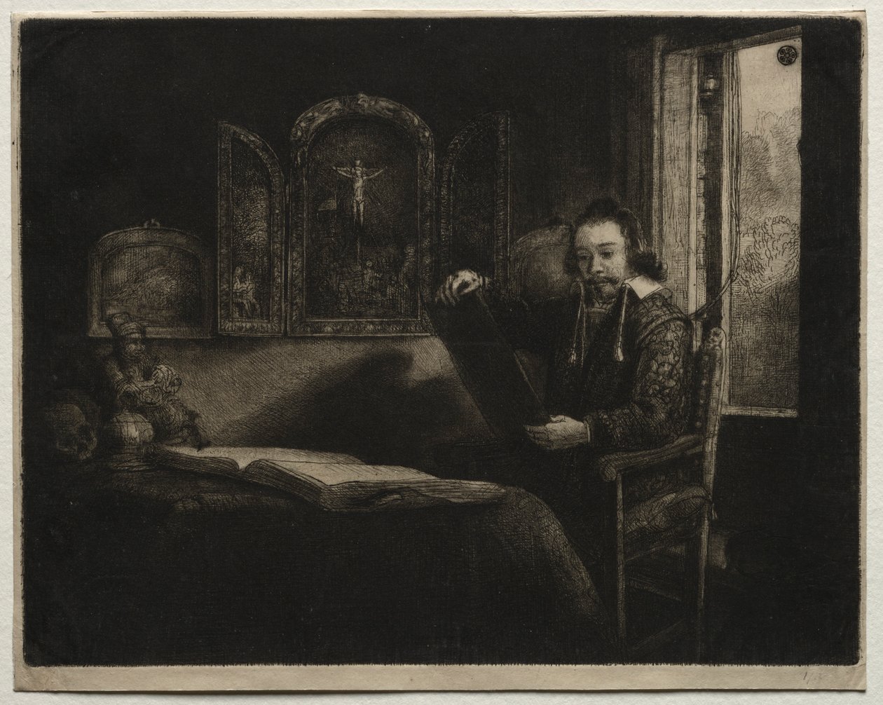 Abraham Francen, lékárník, c. 1657. od Rembrandt van Rijn